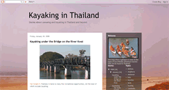 Desktop Screenshot of kayakthailand.blogspot.com