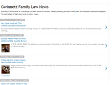 Tablet Screenshot of gwinnettfamilylaw.blogspot.com