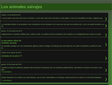 Tablet Screenshot of animalessalvajes-andrea.blogspot.com