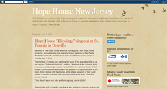 Desktop Screenshot of hopehousenewjersey.blogspot.com