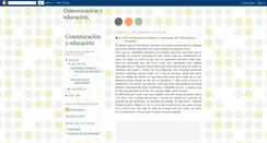Desktop Screenshot of comunicaieduca.blogspot.com