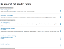 Tablet Screenshot of goudrandje.blogspot.com