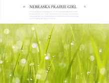 Tablet Screenshot of nebraskaprairiegirl.blogspot.com