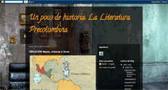 Desktop Screenshot of literatura-indios.blogspot.com