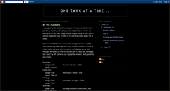 Desktop Screenshot of onetankatatime.blogspot.com