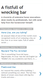 Mobile Screenshot of afistfullofwreckingbar.blogspot.com