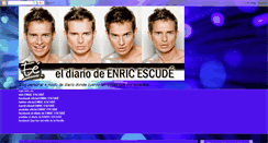 Desktop Screenshot of eldiariodeenricescude.blogspot.com