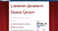 Desktop Screenshot of liverpooldrama.blogspot.com