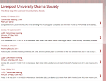 Tablet Screenshot of liverpooldrama.blogspot.com