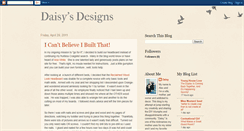 Desktop Screenshot of daisysdesigns.blogspot.com