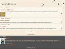Tablet Screenshot of daisysdesigns.blogspot.com