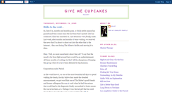 Desktop Screenshot of givemecupcakes.blogspot.com