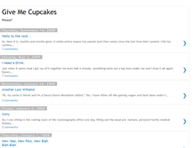 Tablet Screenshot of givemecupcakes.blogspot.com