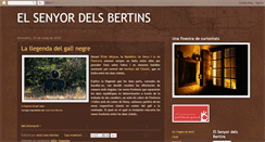 Desktop Screenshot of elsenyordelsbertins.blogspot.com