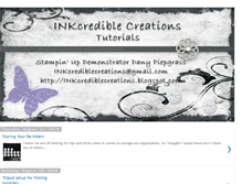 Tablet Screenshot of inkcrediblecreations-tutorials.blogspot.com