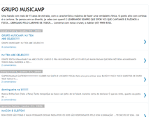 Tablet Screenshot of grupomusicamp.blogspot.com