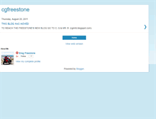 Tablet Screenshot of cgfreestone.blogspot.com