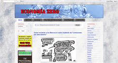 Desktop Screenshot of economiazero.blogspot.com