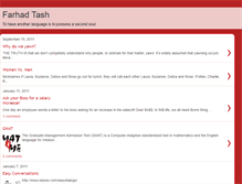 Tablet Screenshot of farhadtash.blogspot.com