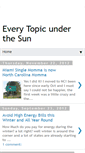 Mobile Screenshot of everytopicunderthesun.blogspot.com