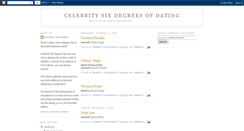 Desktop Screenshot of celebritysixdegrees.blogspot.com