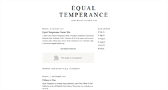 Desktop Screenshot of equaltemperance.blogspot.com