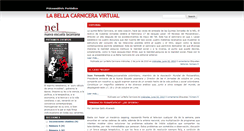 Desktop Screenshot of labellacarnicera-nellima.blogspot.com