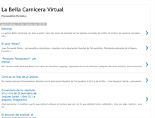 Tablet Screenshot of labellacarnicera-nellima.blogspot.com