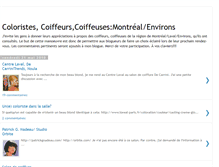 Tablet Screenshot of coiffeursmontreal.blogspot.com