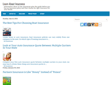Tablet Screenshot of information-about-insurance.blogspot.com