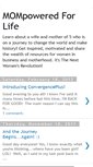 Mobile Screenshot of mompowered4life.blogspot.com