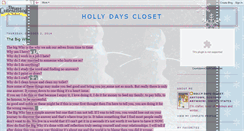 Desktop Screenshot of hollydaycloset.blogspot.com