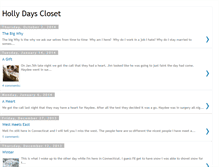 Tablet Screenshot of hollydaycloset.blogspot.com