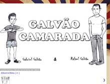 Tablet Screenshot of galvaocamarada.blogspot.com