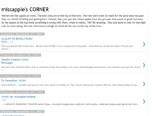 Tablet Screenshot of missapple.blogspot.com
