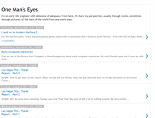 Tablet Screenshot of onemanseyes.blogspot.com