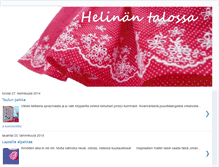 Tablet Screenshot of helinantalossa.blogspot.com