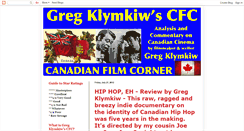 Desktop Screenshot of canadianfilmcorner.blogspot.com