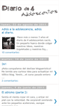 Mobile Screenshot of diariode4adolescentes.blogspot.com