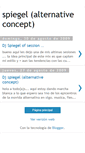 Mobile Screenshot of djspiegelalternativeconcept.blogspot.com