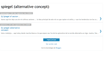 Tablet Screenshot of djspiegelalternativeconcept.blogspot.com