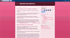 Desktop Screenshot of prevention-grippe-a.blogspot.com