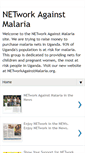 Mobile Screenshot of networkagainstmalaria.blogspot.com