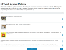 Tablet Screenshot of networkagainstmalaria.blogspot.com