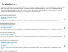 Tablet Screenshot of mundolibertario.blogspot.com
