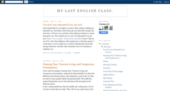 Desktop Screenshot of mylastenglishclass.blogspot.com