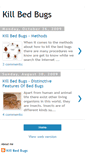 Mobile Screenshot of killbedbugseasily.blogspot.com