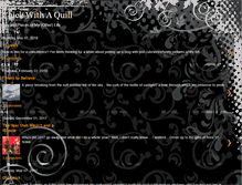 Tablet Screenshot of chickwithaquill.blogspot.com