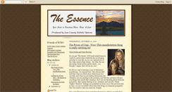 Desktop Screenshot of echoessence.blogspot.com