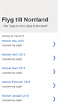 Mobile Screenshot of flyg-till-norrland.blogspot.com